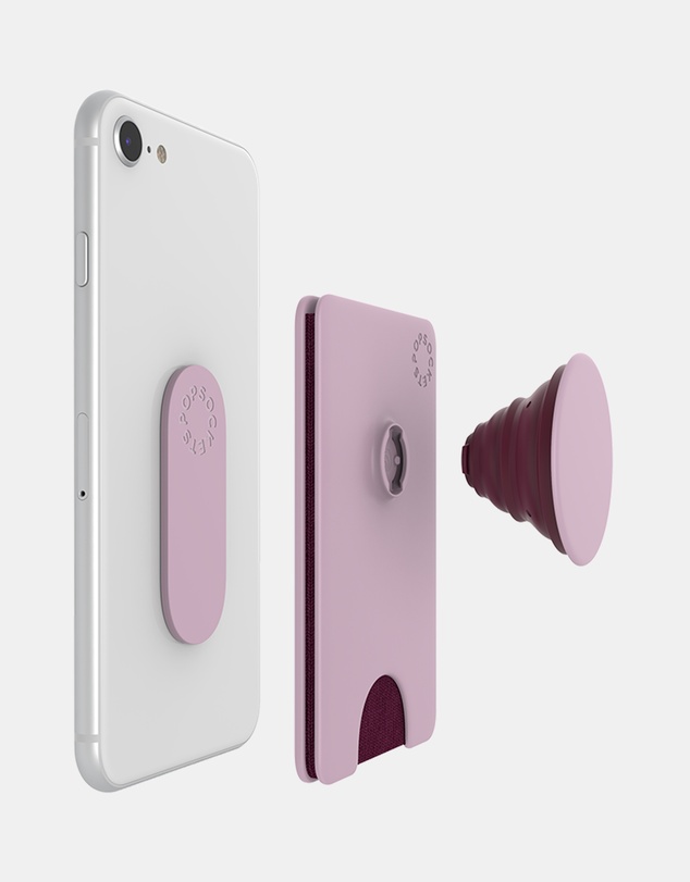 PopSockets - PopWallet+ MagSafe Phone Grip Wallet Card Holder  + Magnetic Adapter Ring