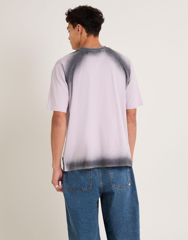 Black Noise White Rain - Liminal Sprayed T-Shirt