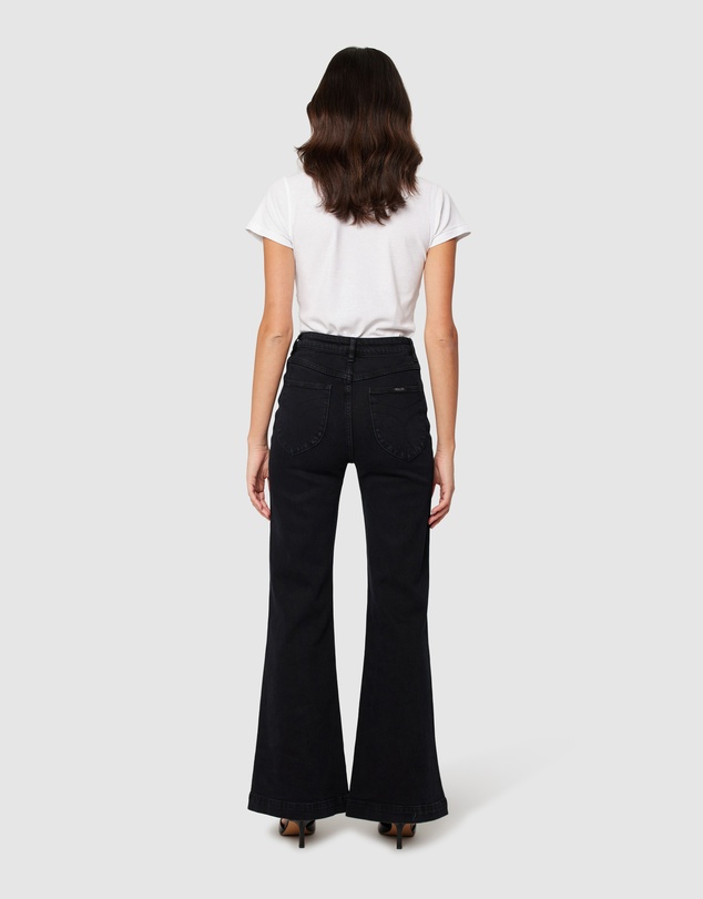 Rolla's - Eastcoast Flare Jean - Black