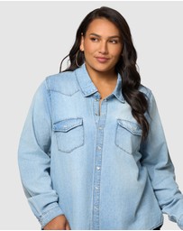 Indigo Tonic - Lyric Denim Shirt