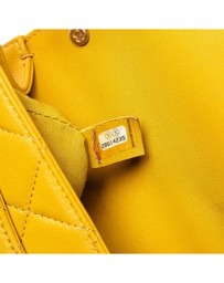 Pre-Loved by Azura Reborn - Pre-Loved Small Quilted Lambskin Chain Infinity Top Handle Bag