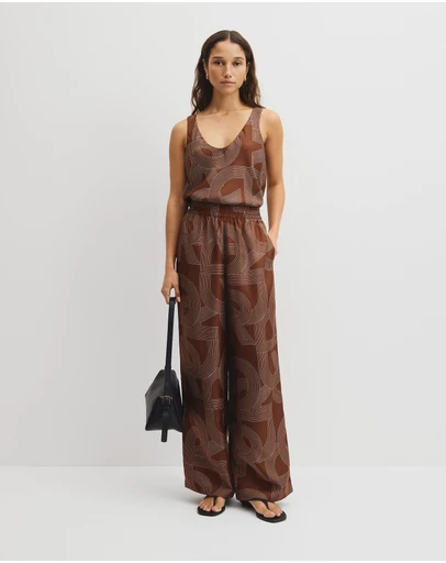 Country Road - Logo Washable Silk Pant