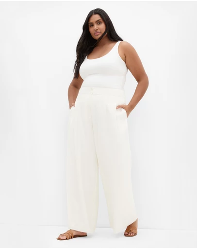 City Chic - Abbie Linen Pant