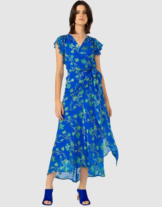 SACHA DRAKE - Aphina Slim Wrap Dress
