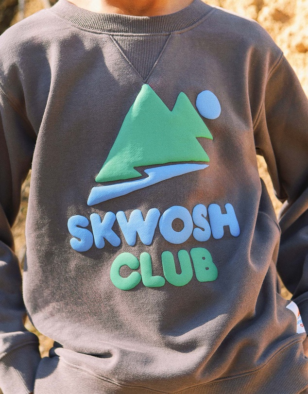Skwosh - Kids Chunky Mountain Crew Neck Sweat