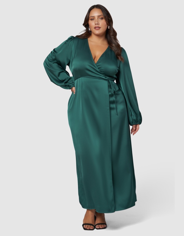 Pink Dusk by Curve Project - Crazy In Love Maxi Dress