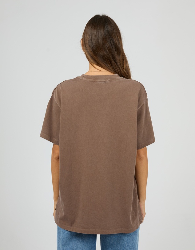All About Eve - Fields Relaxed Tee Coffee