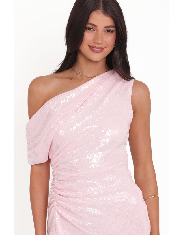 Petal & Pup - Lavine Mini Dress - Pink Sequin
