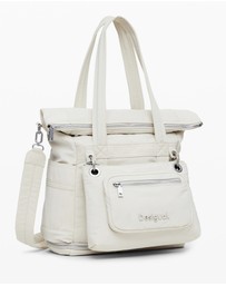 Desigual - Multi-position nylon backpack
