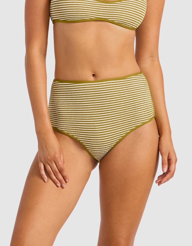 Seafolly - Horizons High Waisted Bikini Bottom