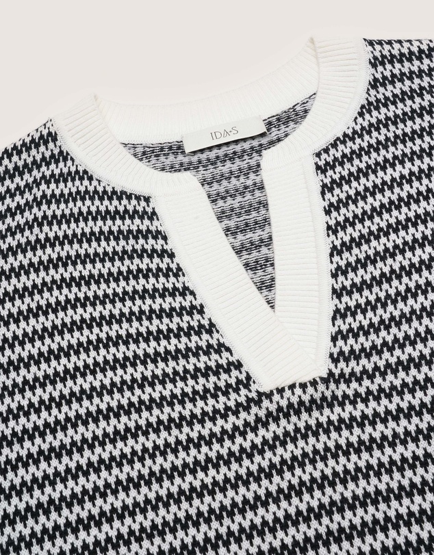 IDA+S - Petra Merino Silk Stripe Pullover