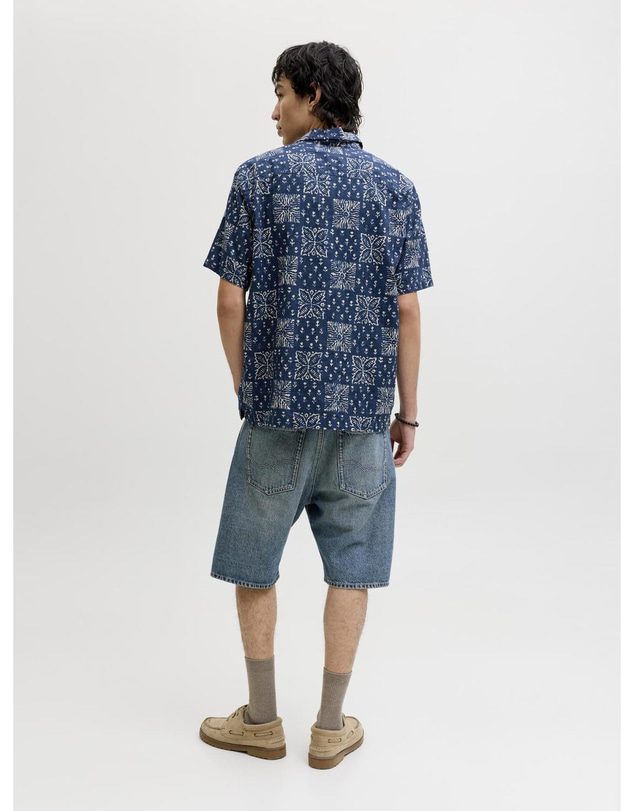 Jack & Jones - Lyon Printed Dobby S/S Shirts