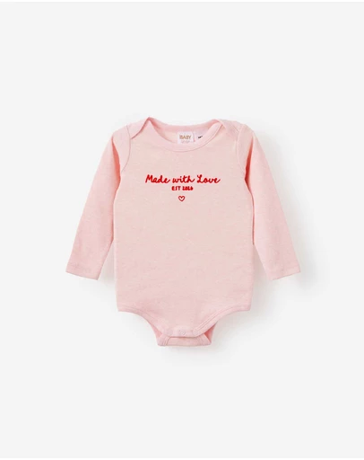 Cotton On Kids - Organic Long Sleeve Bubbysuit