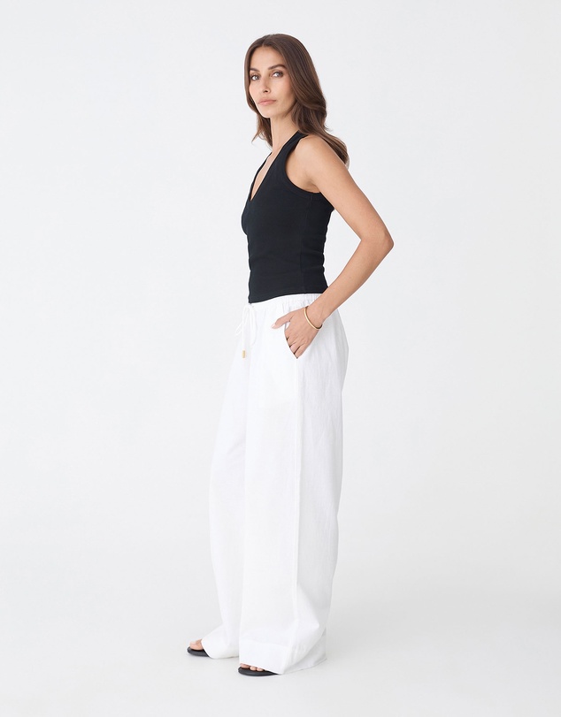 Forcast - Bronte Cotton Drawstring Pants