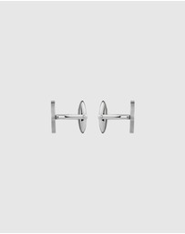 Najo - Orion Steel Oval Cufflink