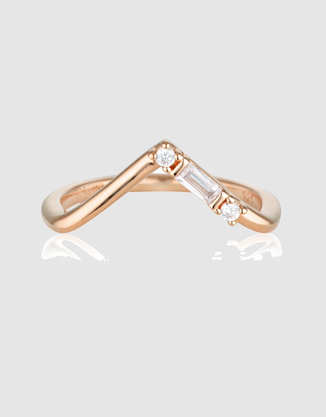 Georgini - Tiga Rose Gold Ring