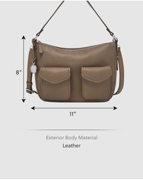 Fossil - Jolie Gray Crossbody Bag