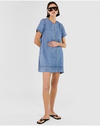 Staple the Label - Rae Chambray Mini Dress