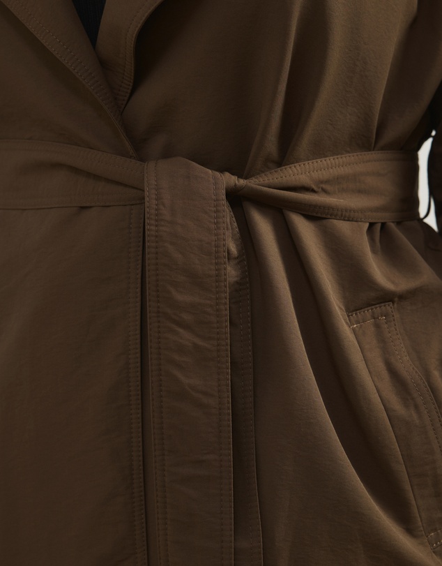 Atmos&Here Curvy - Cora Lightweight Trench Coat