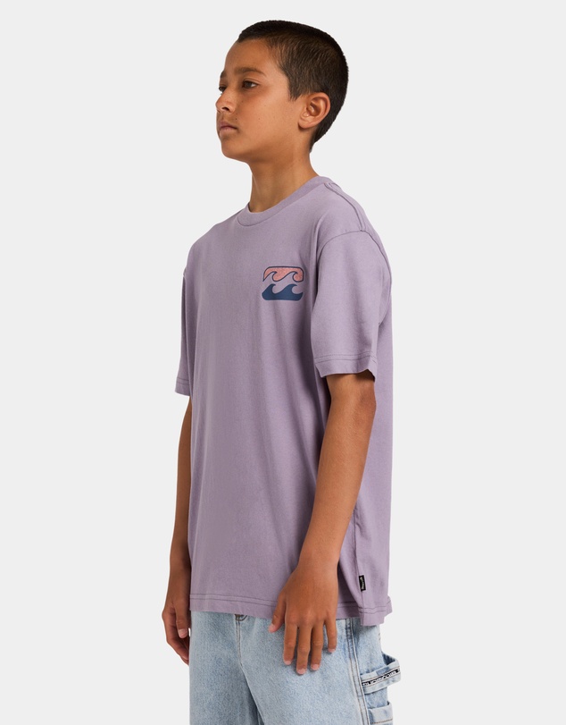 Billabong - Boys 8 to 16 Crayon Wave T-Shirt