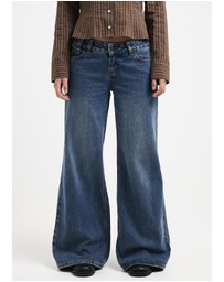Insight - Elise Low Wide Denim Jeans