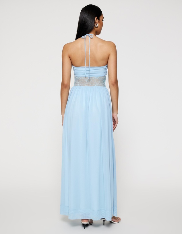 Lover - Isla Lace Halter Maxi Dress