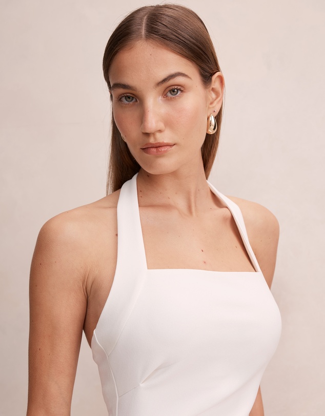 Forever New - Georgie Halter Neck Ruched Bodycon Dress