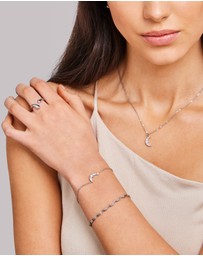 Zoe Olivia - Waterproof Solara Textured Wave Bracelet