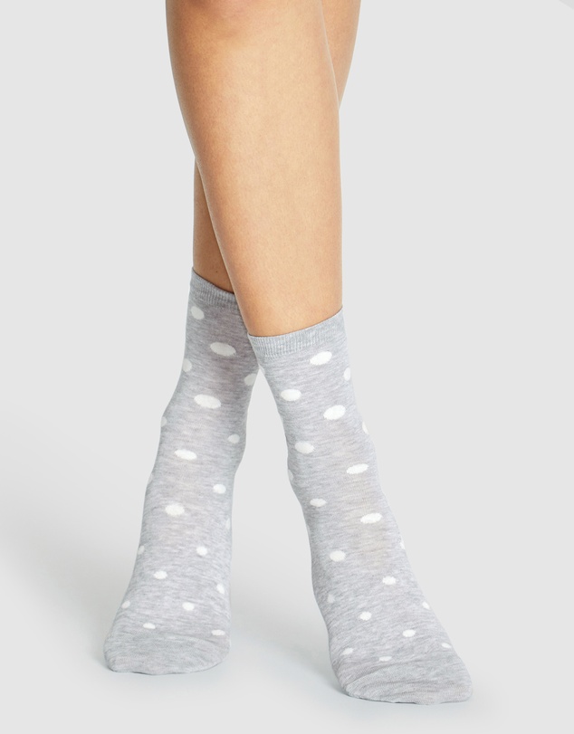 Levante - 3 Pack Gigi Spot Crew Sock