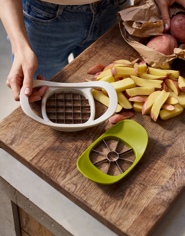 Joseph Joseph - Nest™ Press 2-in-1 Apple Corer and Potato Chipper