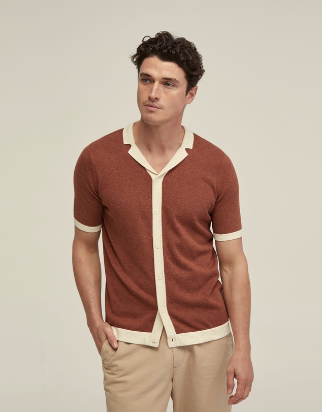 Oxford - Cosmo Knitted Shirt