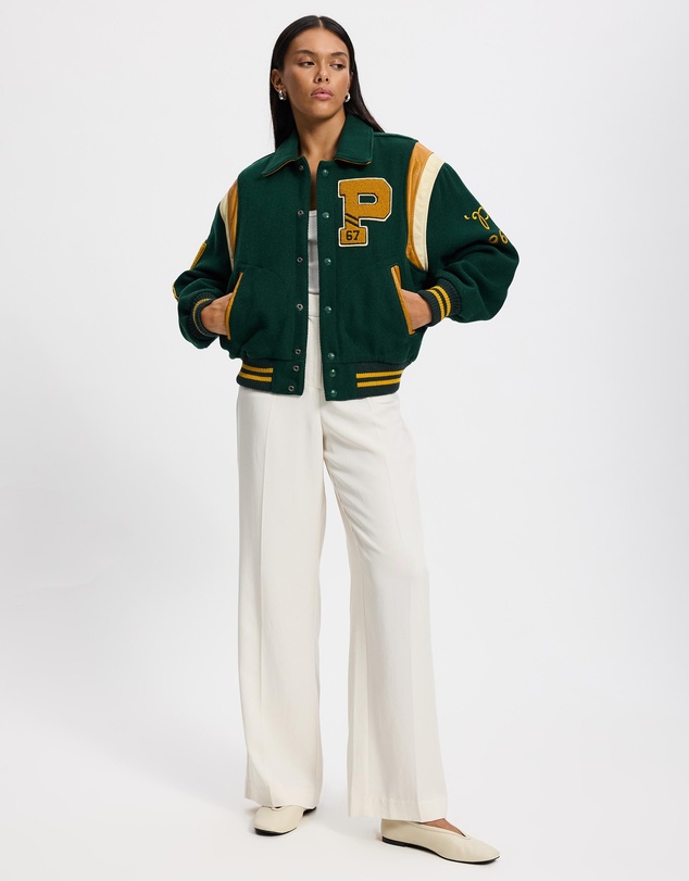 Polo Ralph Lauren - Wool-Blend Letter Jacket - ICONIC EXCLUSIVE