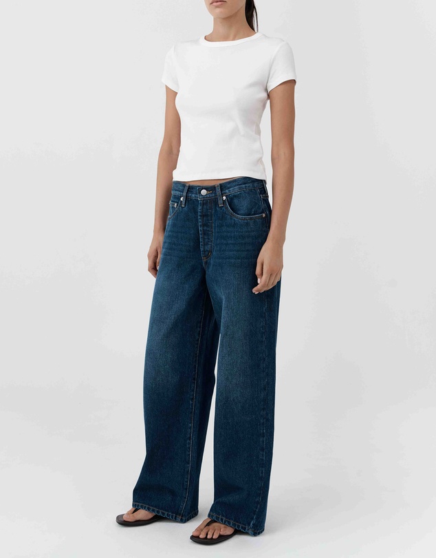 St. Agni - Canvas Classic Mid Rise Jeans
