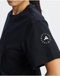 adidas by Stella McCartney - Adidas By Stella McCartney Sportswear Curved Hem T-Shirt