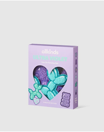 Allkinds - Ultra Violet Iron On Patches Set