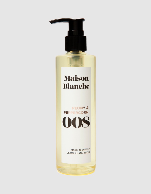 Maison Blanche - 008 Peony & Peppercorn - Hand Wash