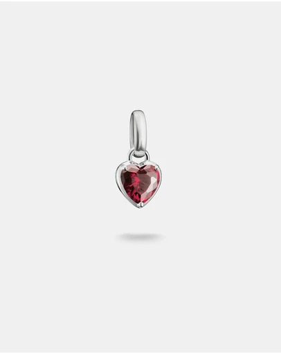THOMAS SABO - THOMAS SABO Connect Charm Heart Birthstone July