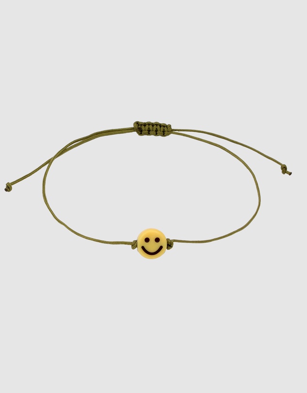 Kuzzoi - ICONIC EXCLUSIVE - Nylon Bracelet with Smiling Face Bead