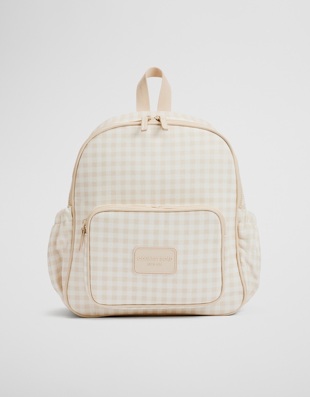 Country Road - Gingham Backpack