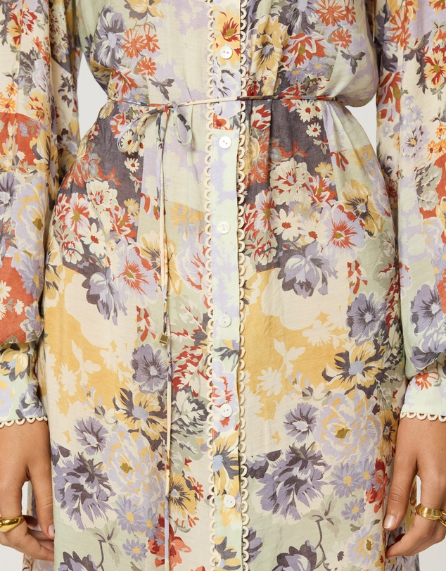 Winona - Genovia Button Maxi Dress