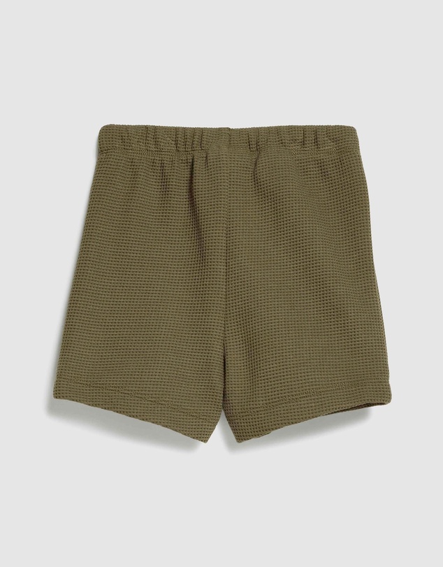 adidas Originals - Regular Waffle Shorts and T-Shirt Set - Babies-Kids