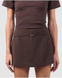 MVN - Mini Skort With Belt