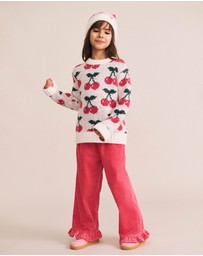 Huxbaby - Cherry Knit Pullover - Babies