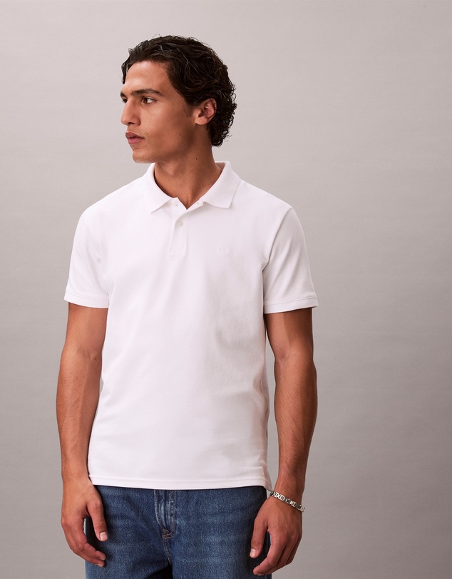 Calvin Klein - Supima Cotton Slim Refined Pique Polo Shirt