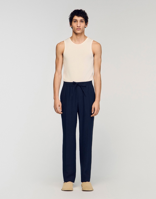 Sandro - Alpha Linen Pants