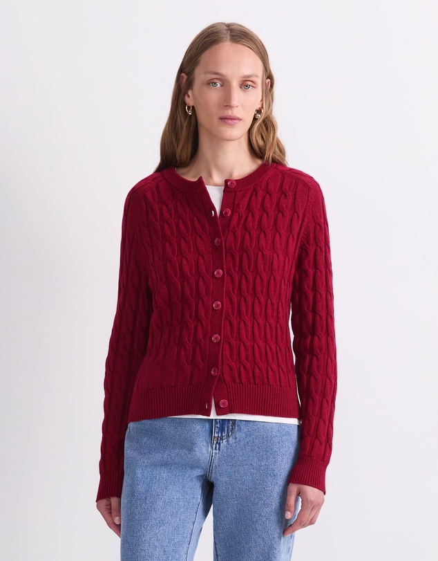 Sportscraft - Merino Cable Cardigan