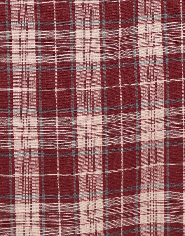 Petal & Pup - Yaris Mini Dress - Burgundy Plaid