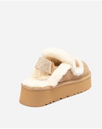 Ozwear Connection Uggs - Ugg Violet Matelassé Shearling Platform Slipper (Detachable Feature)