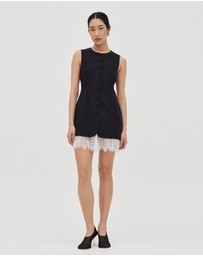 Third Form - Nocturne Lace Trim Mini