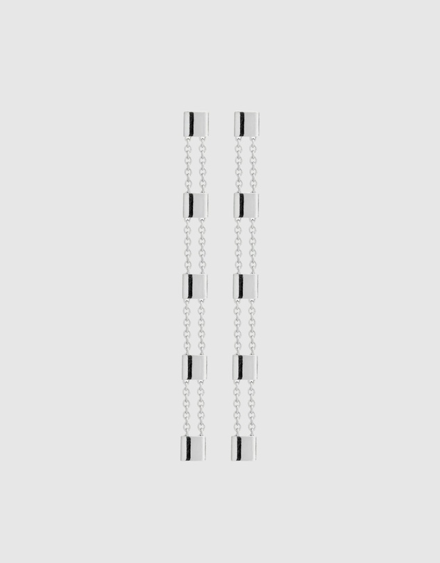 Najo - Summer Veil Silver Stud Earring
